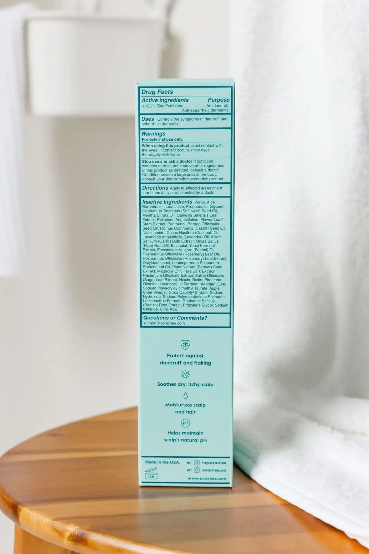 Minty Overnight Cooling Scalp Serum